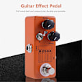 Miniatyrbillede 2 af 5: D250X Mini Preamp Guitar Effekt Pedal med True Bypass Switch