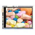 Miniatyrbild 1 av 3: för Pico 2,8-tums skärm 262K färg LCD-modul 320X240 pixlar SPI-kommunikation Resistiv kontakt
