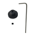Miniatyrbild 2 av 5: Uppgraderad 0.6 Mod 26T Motorväxel För Go 1/14 14210 RC Bil