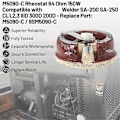 Miniatyrbild 5 av 5: M5090-C M5090C Reostat 150W 64 Ohm Kompatibel med Svets