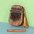 Miniatyrbild 5 av 5: 8-tons sapele vattendroppe medium kalimba C