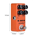 Pikkukuva 2 / 5: B-Box sähkökitaran etuaste overdrive-efektipedaali, metallikuori