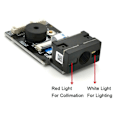 Miniatyrbild 1 av 5: GM65 USB Kabelansluten Streckkodsläsare 1D 2D Streckkodsläsare QR-kodläsarmodul CMOS Summer för Påminnelse