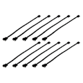 Miniatyrbillede 1 af 5: 10 stk. 4-pin PWM-stik Kabinetblæser Forlænger Strømkabel