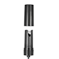 Miniatyrbillede 2 af 5: Professionel Laboratorieelektrode Akvarium Hydroponisk Reservedel Laboratorie PH Elektrode Probe BNC Controller Meter Konnektor