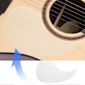 Miniatyrbild 2 av 5: Transparent Akustisk Gitarr Plektrumskydd Droppar Självhäftande 41 Tum