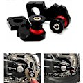 Miniatyrbild 3 av 5: Honda CB650F CBR650F CNC Kedjejusteringsblock, Ramvipparmsspole Slider Tillbehör