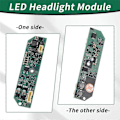 Miniatyrbild 5 av 5: 8X0907472 Bil LED Strålkastare Effektstyrenhet Modul för A1 2011-2014 Vänster