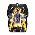 Miniatyrbild 1 av 2: fotboll Star Skolväska Grundskoleelev Ryggsäck Kylian Mbappé 40cm A 40cm