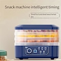 Miniatyrbillede 2 af 5: Smart Elektrisk Madtørrer Frugt Grøntsag Dehydrator EU Stik