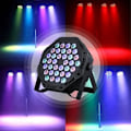 Miniatyrbild 2 av 5: 36 Färgglada LED-lampor i fullfärg, dansstudioblixt, stämningsbelysning, EU-kontakt