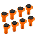 Miniatyrbillede 1 af 5: 8 stk. Arbejdsbord Tapholder Bruges til 20 mm Hul Skrivebordsclips
