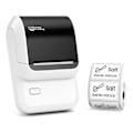 Miniatyrbillede 1 af 5: Bluetooth Labelprinter, Blækfri Bærbar Labelprinter til Adresse, B