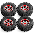 Miniatyrbild 5 av 5: 4stk Metall Beadlock Hjul Fälg för 1/10 RC Crawler Bil