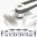 Miniatyrbillede 5 af 5: 5 stk. 20 Tænder 10 mm Bredde Tandrem Aluminium Legering Remskive Egnet til CR10 CR6 SE 3D Printer (Hul 8 mm)