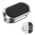 Miniatyrbild 2 av 5: Mobiltelefonhållare|360 Graders Rotation 8 Magnetisk F16 Multifunktionell Lazy Bracket-Silver