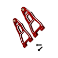 Miniatyrbild 5 av 5: RC Bil Uppgradering Främre Nedre Arm Kit för 1/12 UD1201 UD1202 Röd