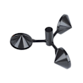 Miniatyrbild 5 av 5: Anemometerhus Vindriktningsindikator Skal för Anemometer