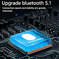 Miniatyrbild 3 av 5: Rockhögtalare Utomhus Vattentät Solcellsdriven Trådlös Bluetooth Portabel