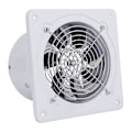 Miniatyrbild 2 av 3: 4 tums frånluftsfläkt väggmonterad ventilation för kök toalett badrum (vit)