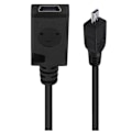 Miniatyrbillede 1 af 5: Mini 5P Type C Hun til 8-Pin Mini B Han Opladerkabel B