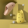Miniatyrbild 2 av 5: global Hot Sale Tecknad osttofflor Tjockbottna Halkfria flicktofflor yellow 36-37