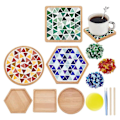 Pikkukuva 1 / 5: Mosaiikkialusten Valmistussarja DIY Mosaiikkialusten Askartelusarjaan