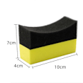 Miniatyrbillede 2 af 5: 6 stk. Dæk Kontur Dressing Applikator Puder Glans Farve