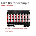 Miniatyrbillede 3 af 5: 5.5A Høj Strøm Balance Modul 17S Aktiv Equalizer Balancer Lifepo4/Lipo/Lto Batteri Energi Kondensator