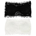 Pikkukuva 1 / 4: 2 kpl Naisten Olkaimettomat Rintaliivit Toppi Camisole Putkitoppi Bandeau Toppi Langattomat Rintaliivit Naisten Pitsi Bandeau Rintaliivit