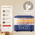 Miniatyrbillede 3 af 5: Smart Elektrisk Madtørrer Frugt Grøntsag Dehydrator EU Stik