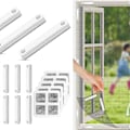 Miniatyrbild 3 av 5: Magnetisk Fönsterskärmklämma Stark Fixering Fönstermonteringsspänne, A