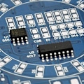 Miniatyrbild 2 av 5: Lödningsövning SMD Kretskort LED Elektronikprojekt DIY Kit