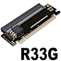 Pikkukuva 2 / 5: PCI-E 5.0 X16 Puolikorkea - Täyskorkea Jatkojohtokortti PCIe5.0 X16 Testikortti Tukee Ulkoista Virtalähdettä