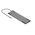 Miniatyrbild 5 av 5: 10 i 1 USB 3.0 Hub Dockningsstationer för Typ-C VGA 4K Video RJ45 Port Kompatibel med SD-läsare Ex