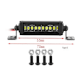 Miniatyrbild 2 av 5: RC Bil Taklampa 24 36 LED Ljusramp för 1/10 RC Crawler Axial SCX10 90046/47 SCX24 D90 TRX4 Kaross, E