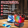 Miniatyrbild 4 av 5: Trådlös Bluetooth-högtalare för batterier för camping
