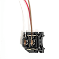 Miniatyrbild 3 av 4: 2 st/lot H7 Halogenlampa Strålkastare Glödlampshållare Adapter Kabel för Ford Focus MK2/3