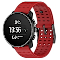Pikkukuva 4 / 5: Urheiluranneke Suunto Vertical/9 Peak Pro/9 Peak/5 Peak -kelloille, 22 mm silikoniset kellon rannekkeet Red