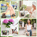Miniatyrbillede 2 af 5: 6 stk. Chenille Brevtaske Bulk Preppy Patch Makeup Taske