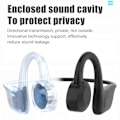Pikkukuva 5 / 5: Avokorva Bluetooth 5.1 -kuulokemikrofoni Urheilukuulokkeet mikrofonilla
