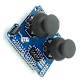 Miniatyrbild 2 av 5: Elektroniska Byggklossar Dubbel PS2 Spel Joystick Knappmodul