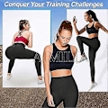 Miniatyrbild 2 av 5: Buttlyftande Anti Cellulit Leggings för Kvinnor Högmidjade Yogabyxor Orange 2XL