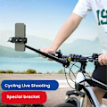 Miniatyrbild 2 av 5: Telefonhållare för cykel för GoPro Max Hero 10 Insta360 X2 Action Camera