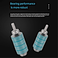 Miniatyrbillede 1 af 5: 57 Stepper Motor 1.2N 45mm 2.8A 2 Faser 4 Ledning til 3D Printer DIY Graveringsmaskine Motor 57 Stepper Motor