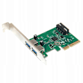 Pikkukuva 1 / 5: 2-porttinen 10 Gb/s USB 3.1 Type A PCIe 4x