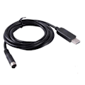 Miniatyrbild 1 av 5: PL2303GT USB 8 Din Kontakt Adapter RS232 Konverter Programmeringskabel
