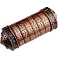 Pikkukuva 1 / 4: 2025 SBSGV Cryptex Da Vinci -koodi minilukko pulmapelit piilotetuilla lokeroilla Ystävänpäivälahjat, messinki Copper