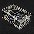 Miniatyrbillede 2 af 5: Bundkort Kabinet Akryl Gennemsigtigt Kabinet Design, til OrangePi 5 Pro