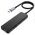 Miniatyrbillede 4 af 5: Type C HUB Dock USB C Hub til 4K -Kompatibel USB 3.0 Adapter